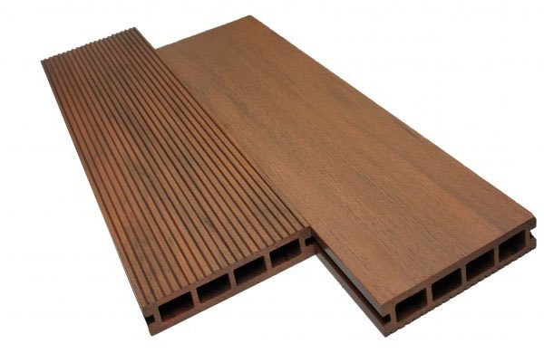 Террасная доска из ДПК WOODVEX Select в цвете Палисандр купить в Цандрыпш