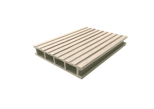Террасная доска ECODECKING HIT из ДПК цвета Слоновая кость купить в Цандрыпш