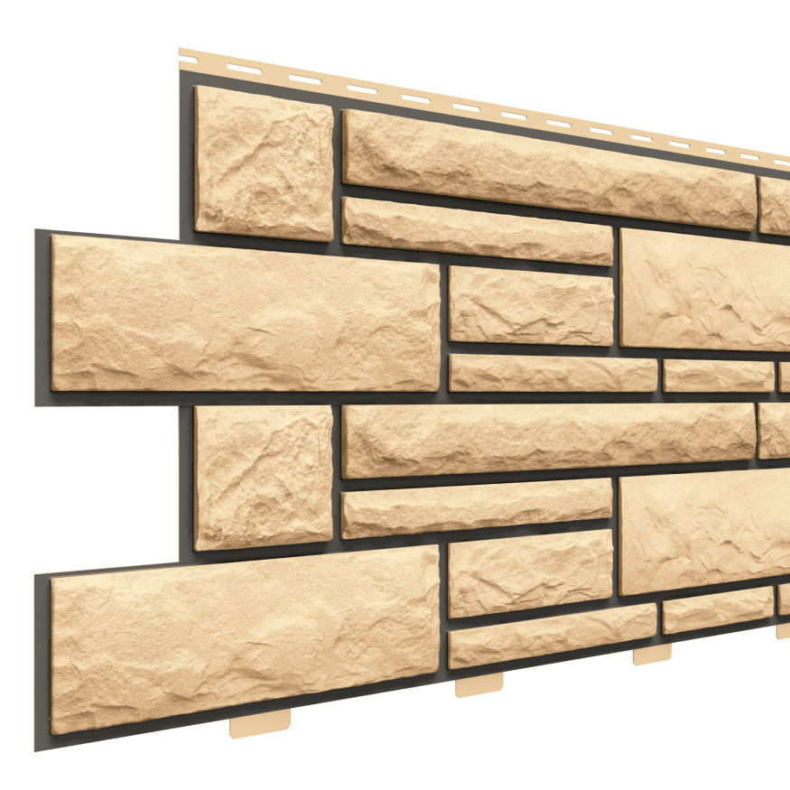 Фасадные панели Доломит, Доломит Премиум, Имбирь купить в Цандрыпш