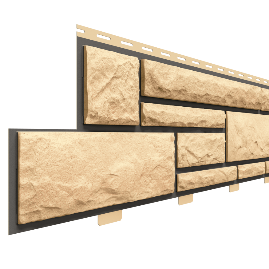 Фасадные панели Доломит, Доломит Премиум, Имбирь купить в Цандрыпш