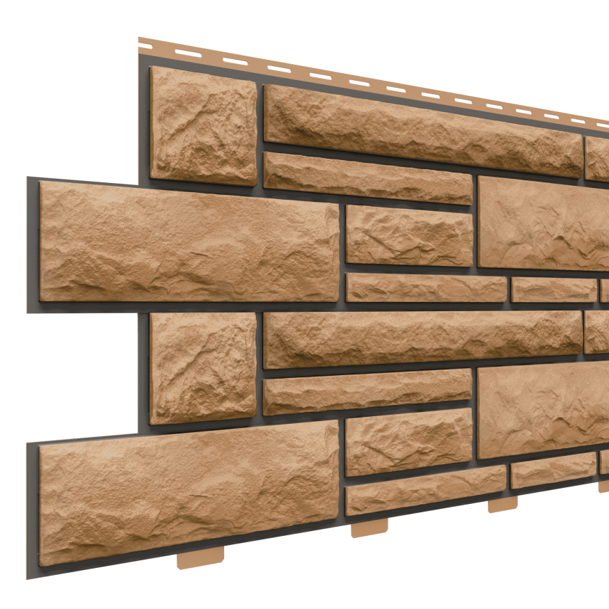 Фасадные панели Доломит, Доломит Премиум, Миндаль купить в Цандрыпш