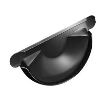 Заглушка для желоба Grand Line, черная (RAL 9005)