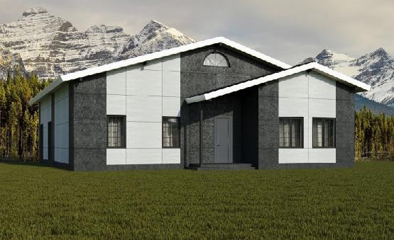 Фиброцементный сайдинг Roofas Board Stone Цвет Антрацит купить в Цандрыпш