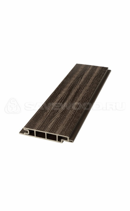 Террасная доска ДПК SaveWood, SW Padus (R), Темно-коричневый купить в Цандрыпш