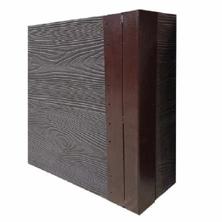 Доска для грядок NauticPrime EstheticWood 3D в цвете Венге, размер 445х35х2950 мм купить в Цандрыпш