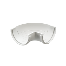 Внешний угол желоба 90°, Docke Standard, Цвет: Белый