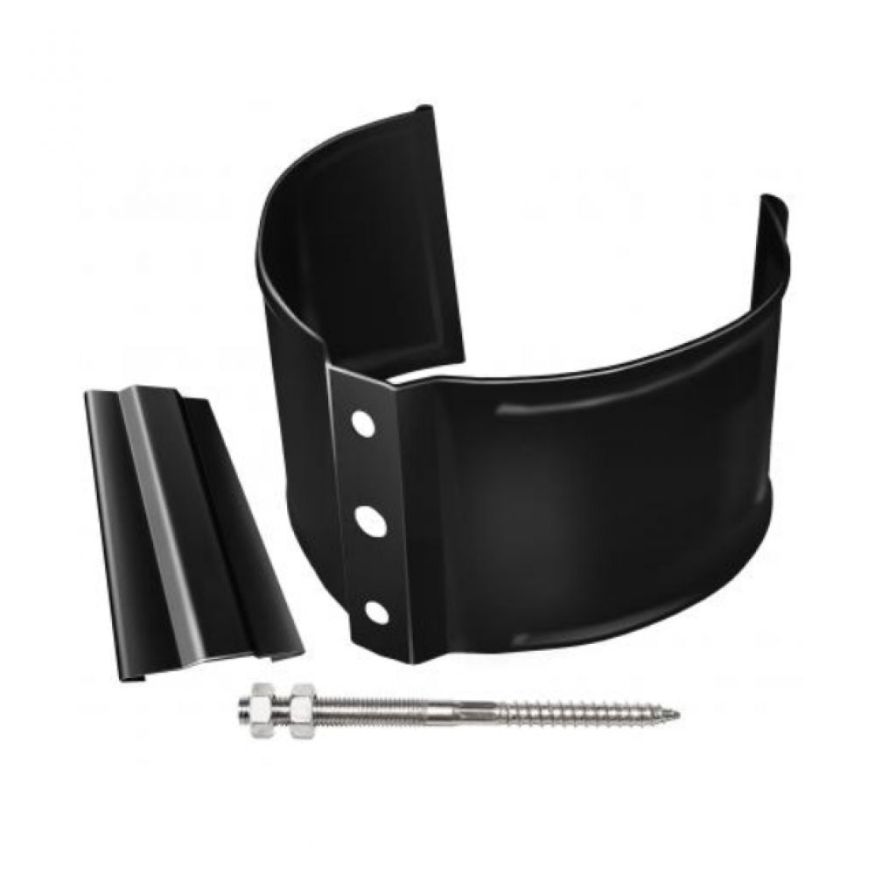 Кронштейн для трубы (на кирпич), Grand Line, Черный (RAL 9005) купить в Цандрыпш