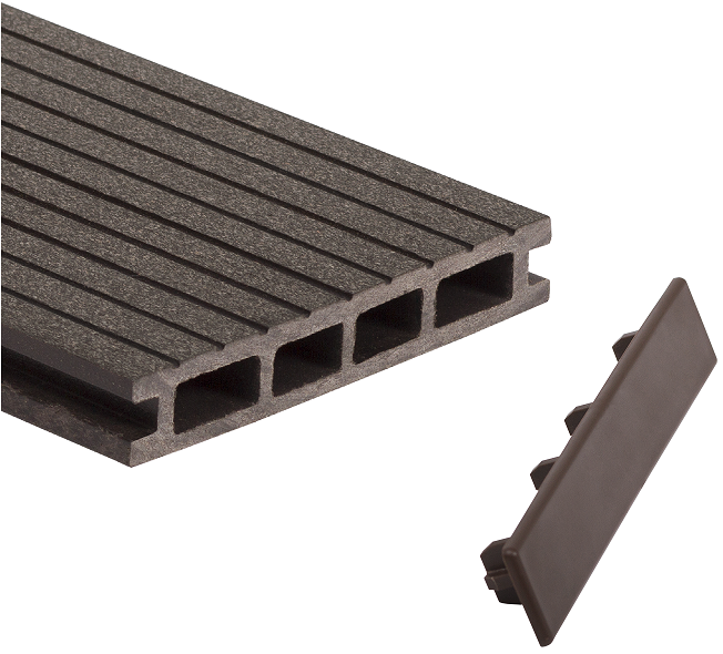 Торцевая заглушка Grinder для доски 150, коричневая купить в Цандрыпш