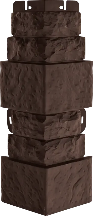 Наружный угол Альта-Профиль Кирпич Антик ЭКО Коричневый купить в Цандрыпш