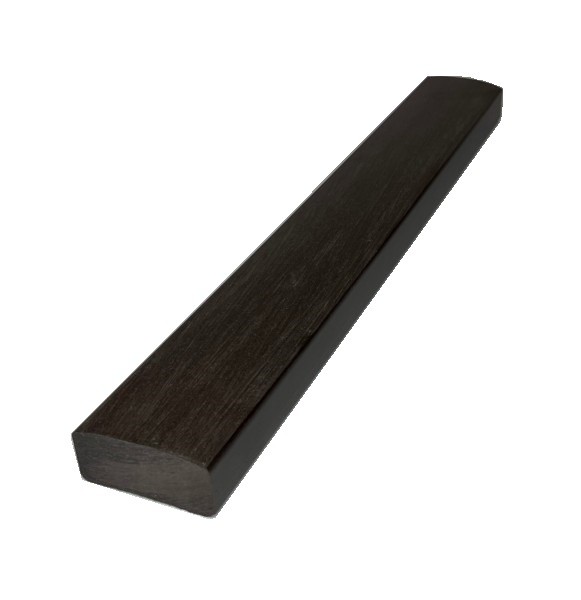 Лавочный брус Ecodecking Некст полнотелый, брашированный, в цвете Венге. купить в Цандрыпш