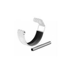 Соединитель водосточного желоба с резиновым уплотнителем Aquasystem RR 20 Мраморно-белый 125/90