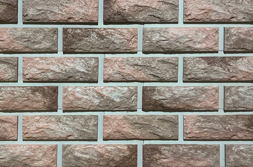 Фиброцементные панели КАНЬОН Сколотый кирпич - 41 купить в Цандрыпш