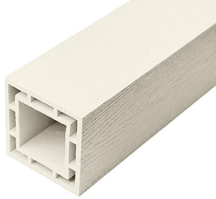 Столб FAYNAG ДПК WOOD цвет слоновая кость купить в Цандрыпш