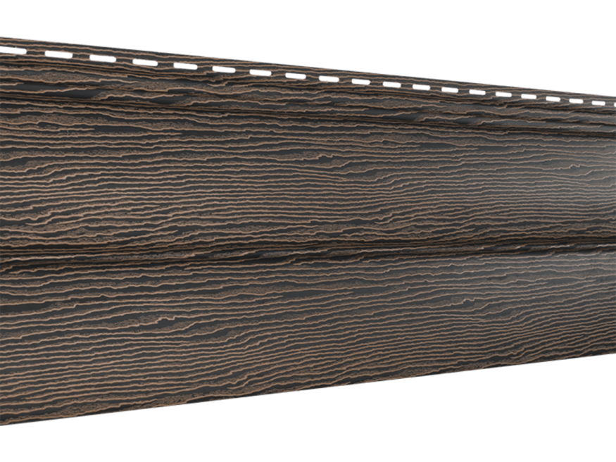 Виниловый сайдинг Ю-пласт, TimberBlock Дуб, Мореный. купить в Цандрыпш