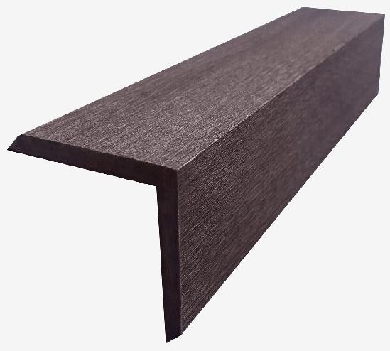 Декоративный уголок 50×50 в цвете венге купить в Цандрыпш