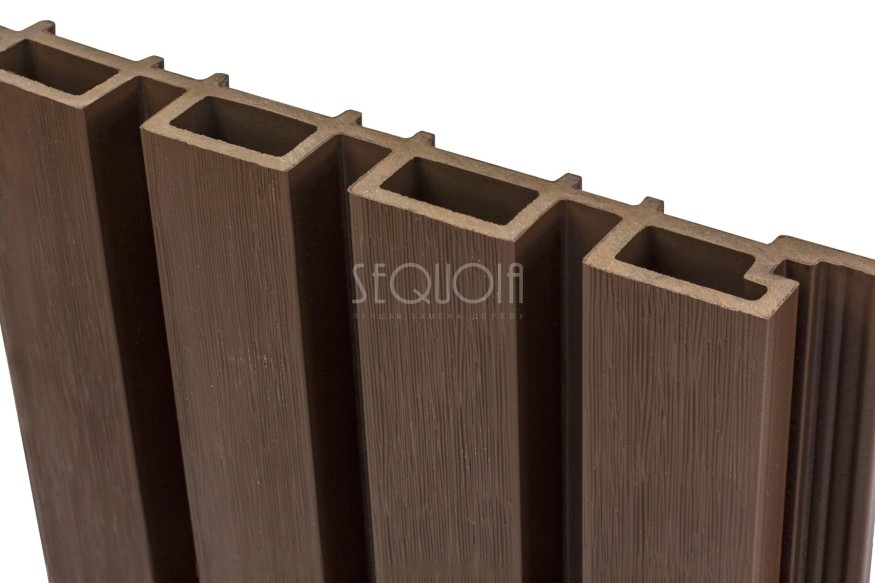 Доска фасадная SEQUOIA co-extrusion Коричневая купить в Цандрыпш