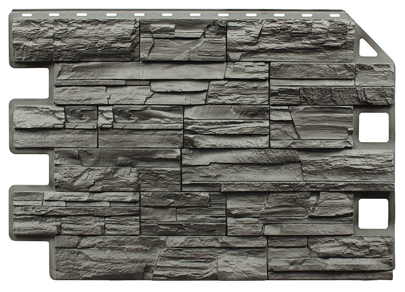 Фасадная панель Royal Stone, Скалистый камень, Квебек. купить в Цандрыпш