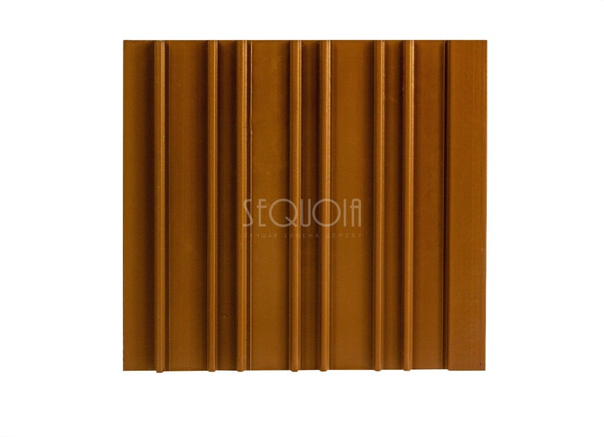 Доска фасадная SEQUOIA co-extrusion Светло-коричневая купить в Цандрыпш