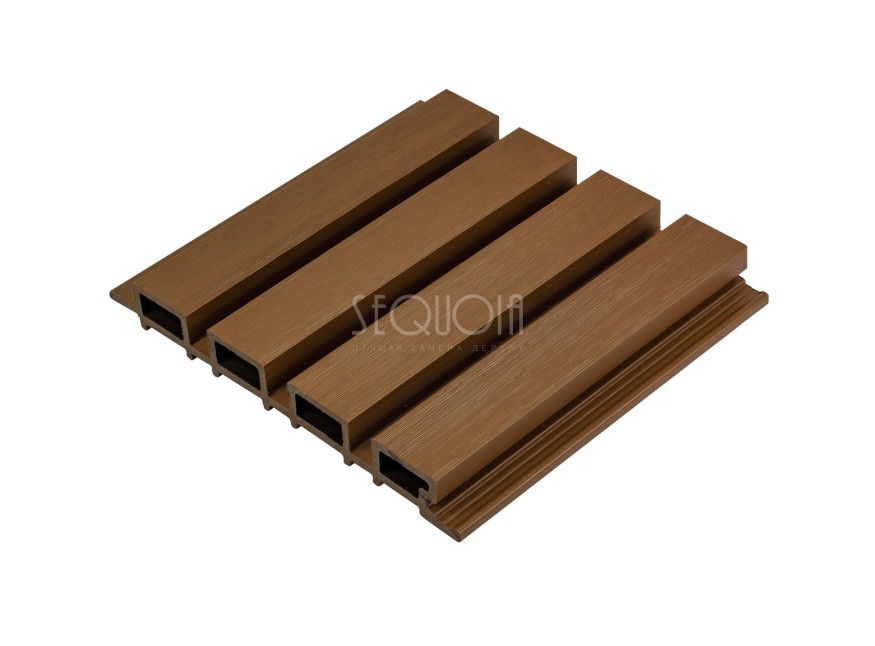 Доска фасадная SEQUOIA co-extrusion Светло-коричневая купить в Цандрыпш