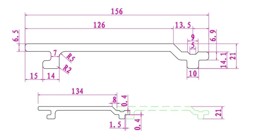 Фасадная доска из ДПК 3D WOOD Темно-коричневый купить в Цандрыпш
