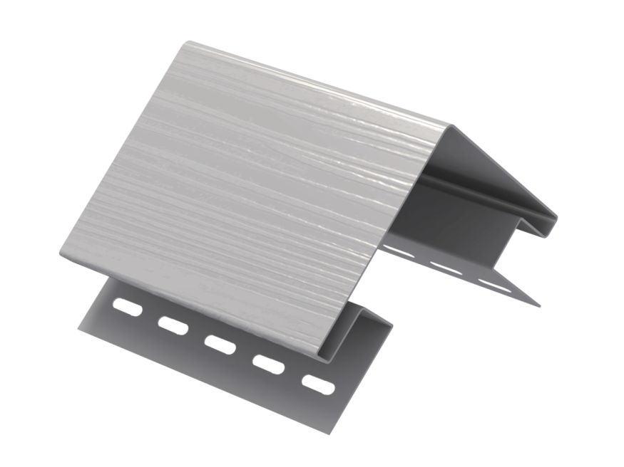 Наружный угол Ю-Пласт, Классический стиль, Серый цвет. купить в Цандрыпш