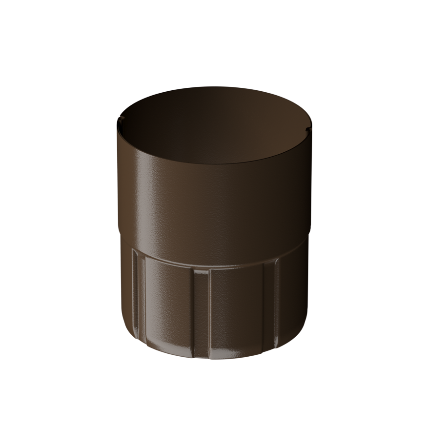 Соединительная муфта для водостока Docke Stal Premium, цвет Каштан. купить в Цандрыпш