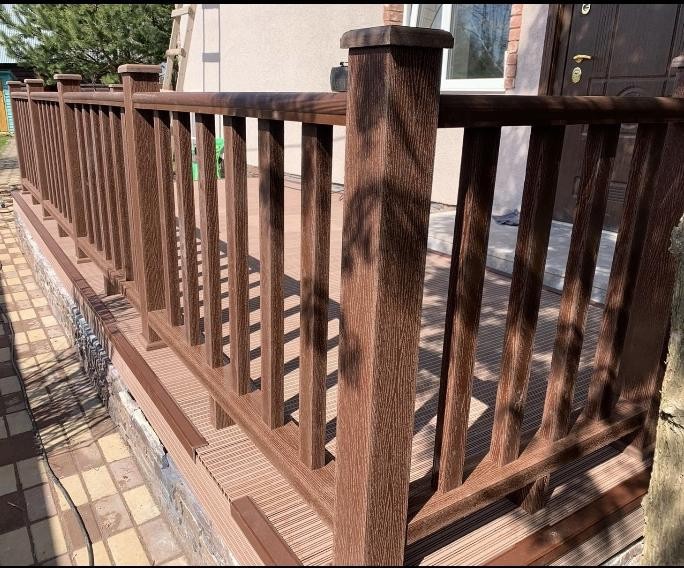 Перила FAYNAG ДПК WOOD кварцевые купить в Цандрыпш