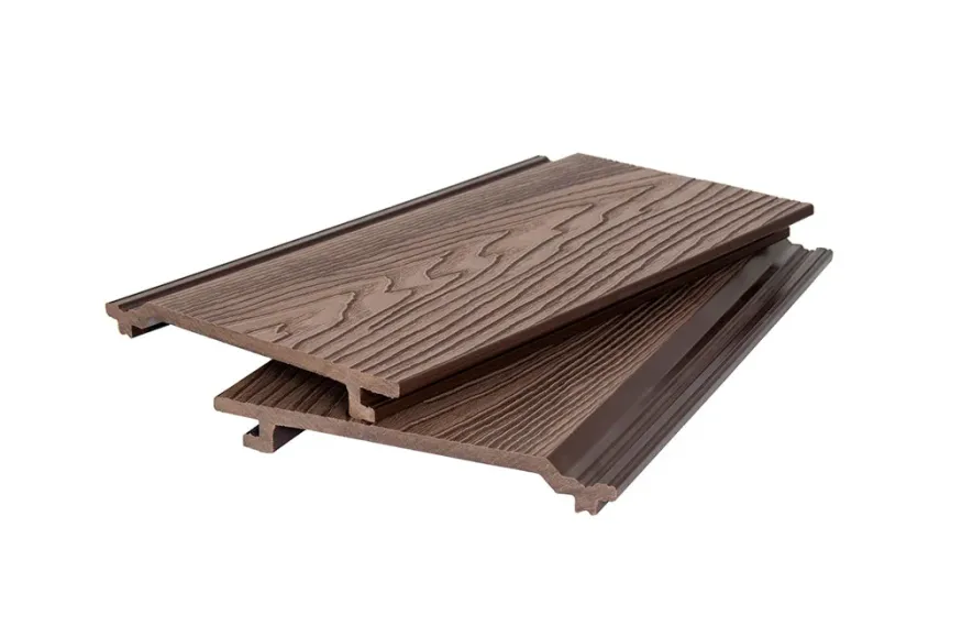 Фасадная доска из ДПК 3D WOOD Светло-коричневый купить в Цандрыпш