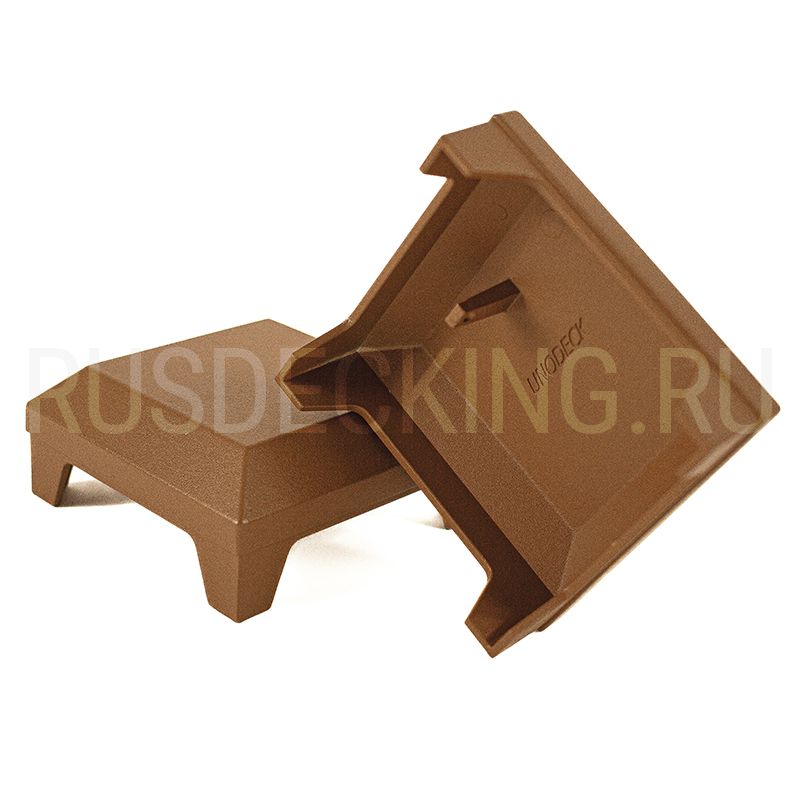 Крышка столба ограждения RusDecking Unodeck Орех купить в Цандрыпш