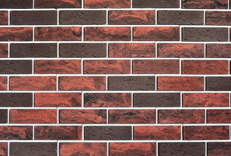 Фасадная плитка Кирисс Фасад, Кирпич колотый №41 купить в Цандрыпш