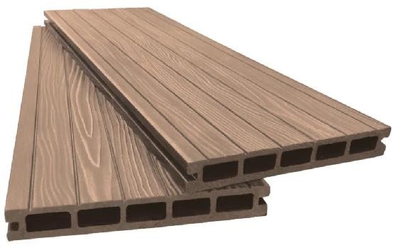 Террасная доска ДПК 3D Ай-Техплас 160x22, цвет какао купить в Цандрыпш