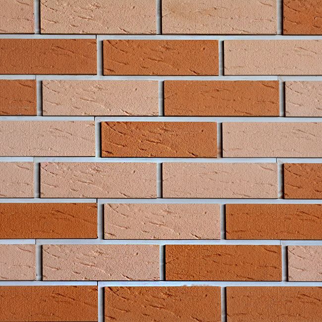 Фасадная плитка Кирисс Фасад, Гладкий кирпич с фаской №2 купить в Цандрыпш
