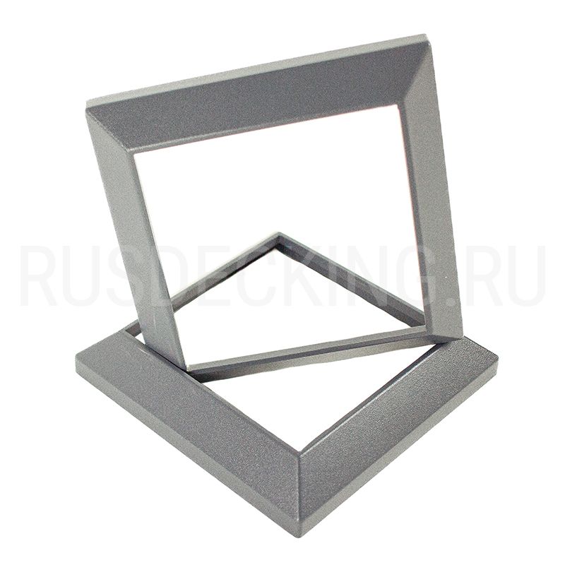 Рамка столба ограждения RusDecking Unodeck Серый купить в Цандрыпш