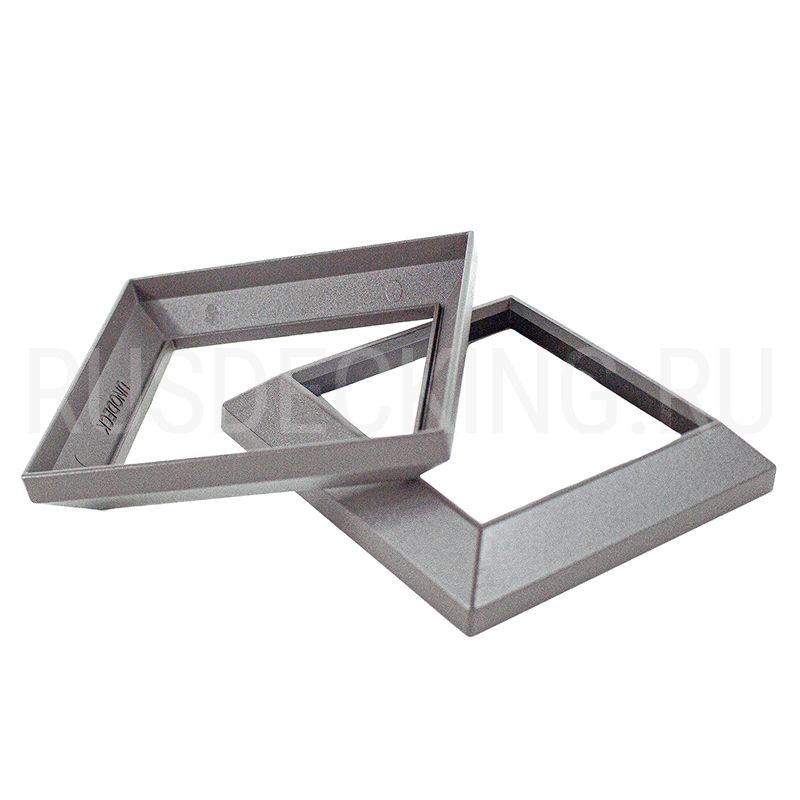 Рамка столба ограждения RusDecking Unodeck Серый купить в Цандрыпш