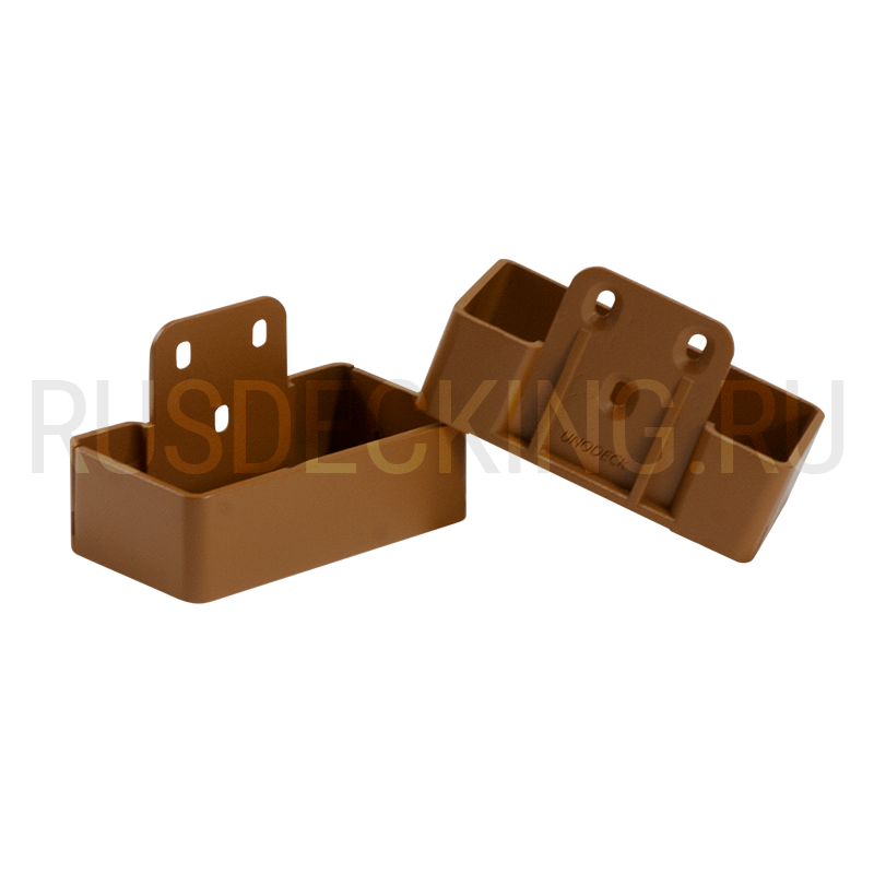Комплект крепления перил прямое RusDecking Unodeck Орех купить в Цандрыпш
