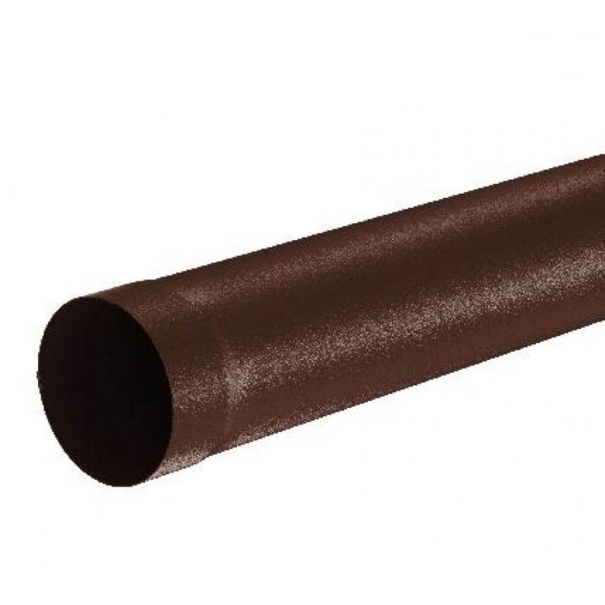 Водосточная труба Aquasystem, RAL 8017 Коричневый матовый, длина 1.00 м, размер 150/100. купить в Цандрыпш
