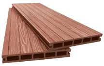 Террасная доска ДПК 3D Ай-Техплас 160х22 терракотового цвета