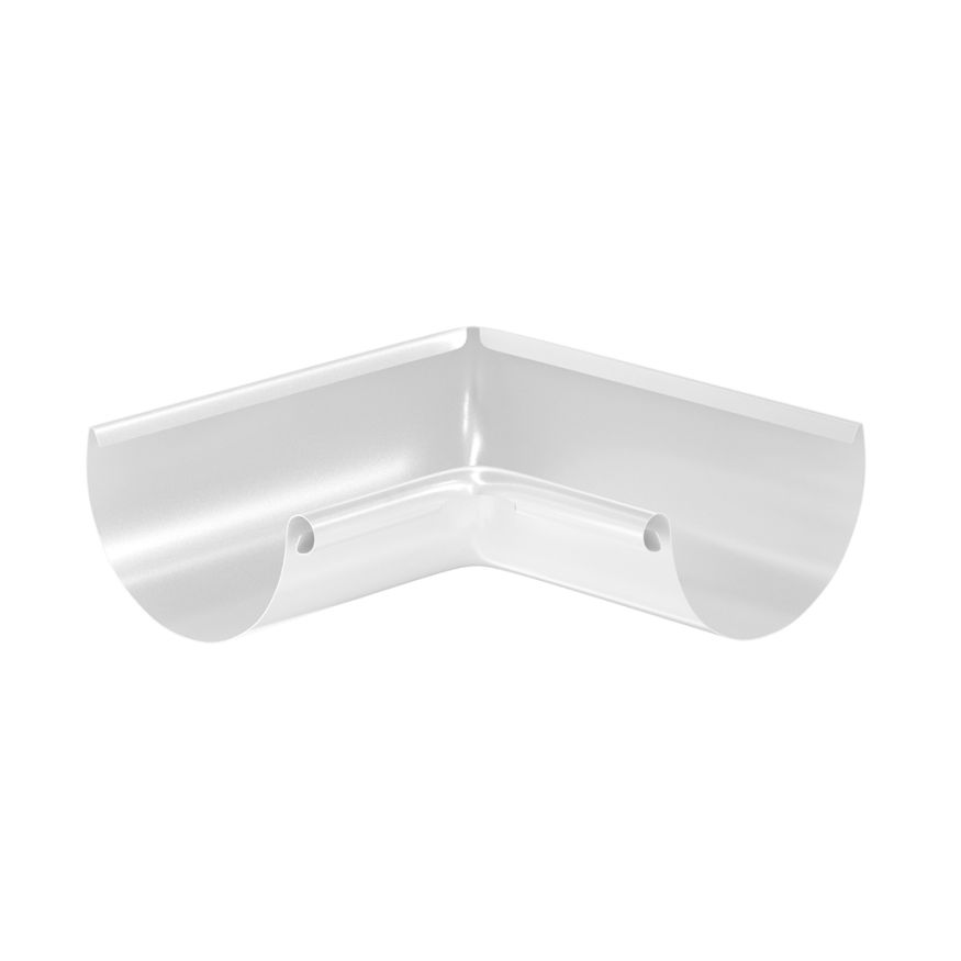 Угол желоба внутренний Aquasystem, RAL 9003 Белый 125/90 купить в Цандрыпш