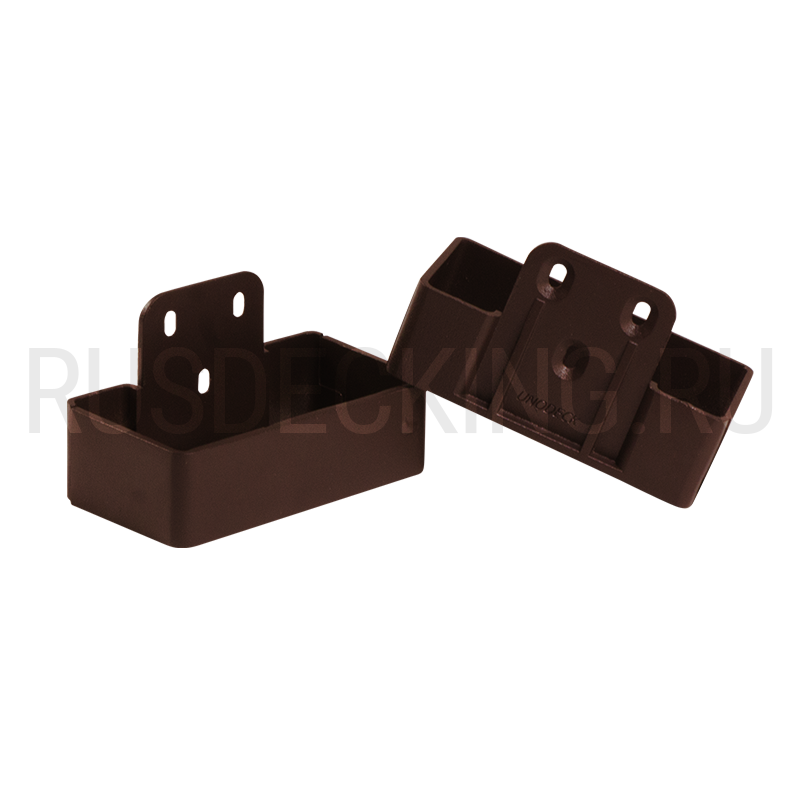 Комплект крепления перил прямое RusDecking Unodeck Венге купить в Цандрыпш