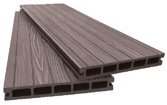 Террасная доска ДПК 3D AYTECHPLAS 160x22 шоколадная купить в Цандрыпш