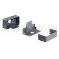 Комплект крепления перил прямое RusDecking Unodeck Серый купить в Цандрыпш