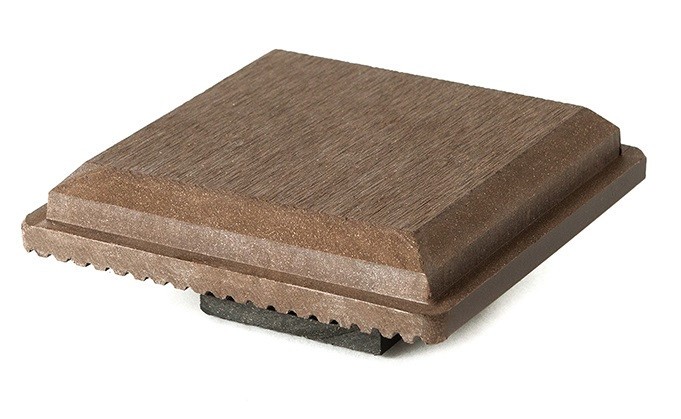 Крышка для столба CM Decking 120x120 из дерева мербау купить в Цандрыпш