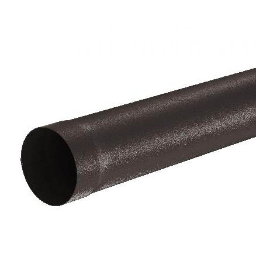 Водосточная труба Aquasystem RR 32, тёмно-коричневая матовая, 3.00 м, 150/100 купить в Цандрыпш