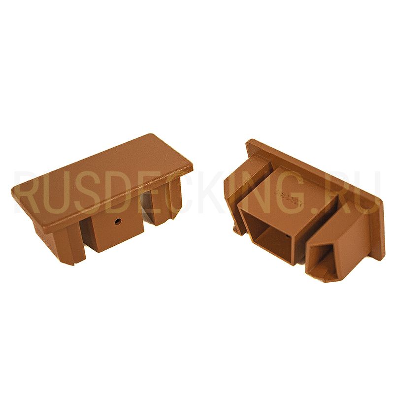 Заглушка для перил торцевая RusDecking Unodeck Орех купить в Цандрыпш