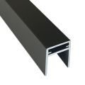 Алюминиевый П-профиль EasyDecking Черное дерево купить в Цандрыпш