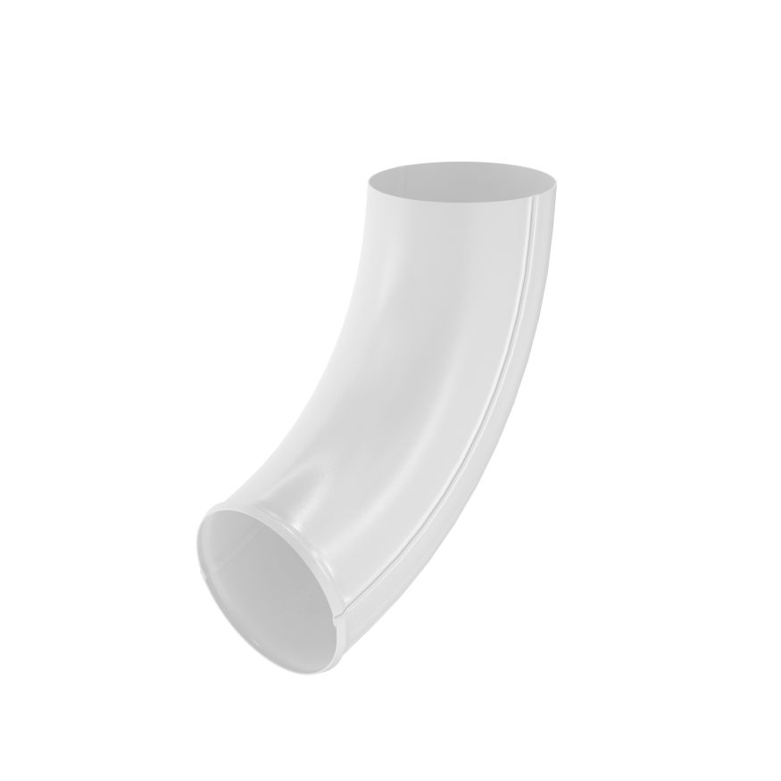 Отвод трубы Aquasystem, RAL 9003 Белый 150/100 купить в Цандрыпш