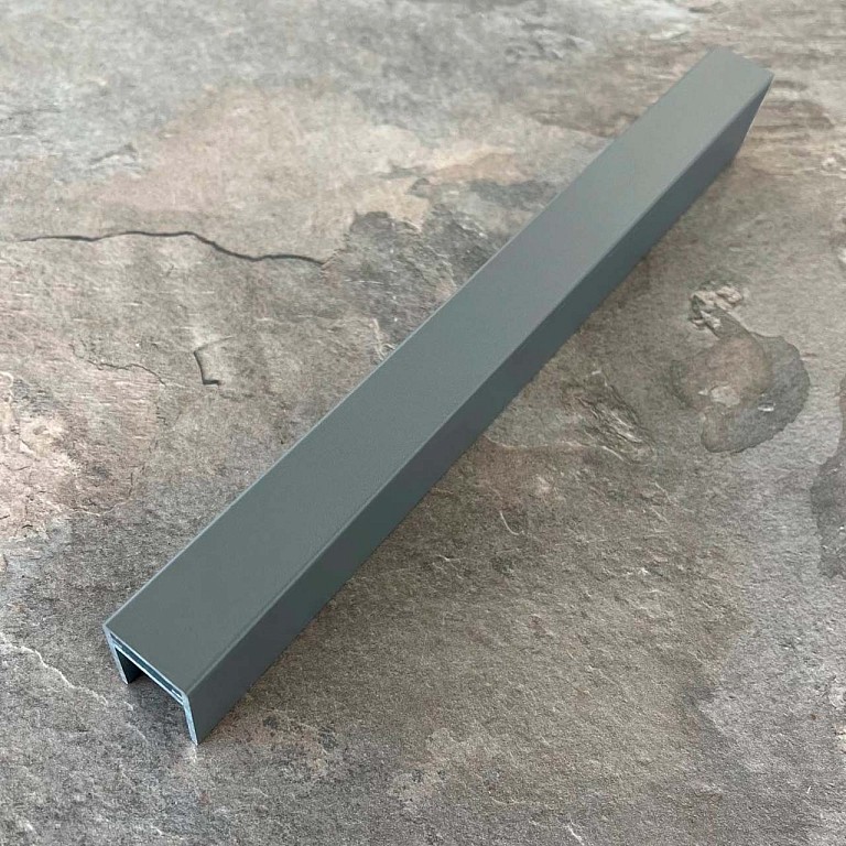 Алюминиевый П-профиль EasyDecking Серый купить в Цандрыпш