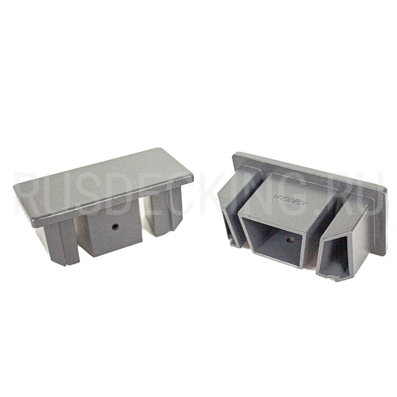 Заглушка для перил торцевая RusDecking Unodeck Серый купить в Цандрыпш