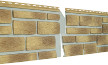 Фасадная панель Ю-пласт Стоун Хаус S-Lock Таганай, Дикий 