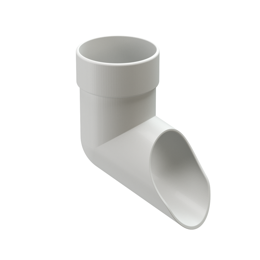 Наконечник водосточной трубы Docke Lux, Пломбир купить в Цандрыпш